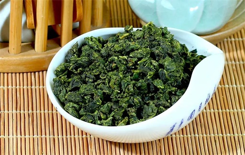 传统手工制作的铁观音
